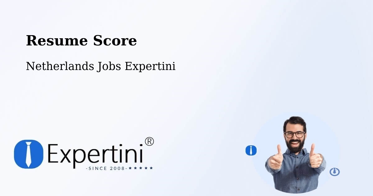 Resume Score & Job Description Match Tool – Den Ham - Netherlands Jobs Expertini